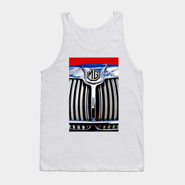 MG Classic Sports Motor Car Tank Top by AndyEvansPhotos